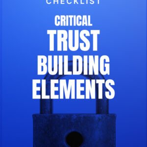 Critical Trust-Building Elements cover