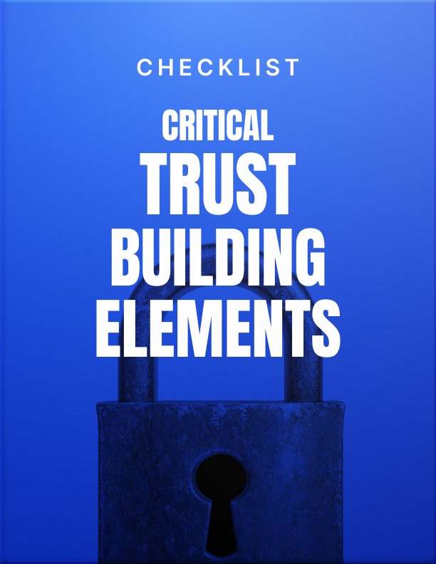 critical trust building elements cover Critical Trust-Building Elements cover