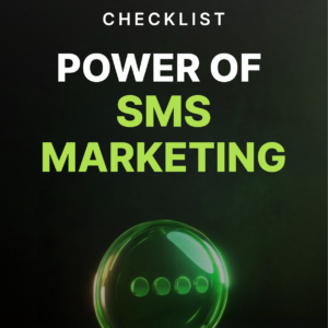 Power of SMS Marketing - Checklist cover