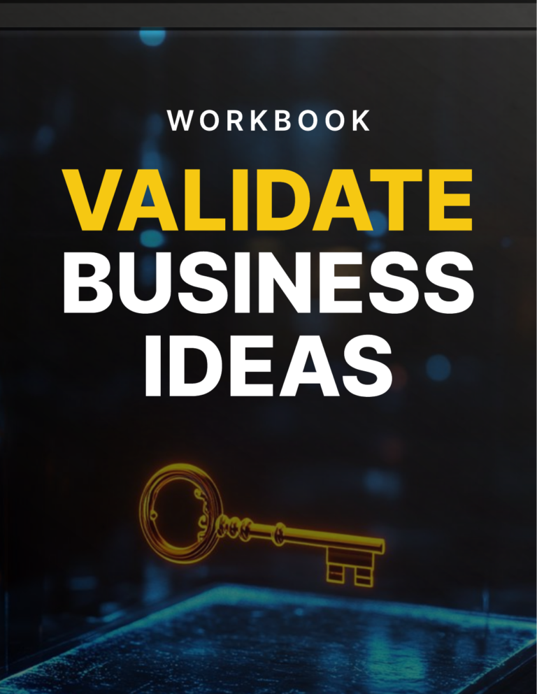 Validate Business Ideas - Workbook cover