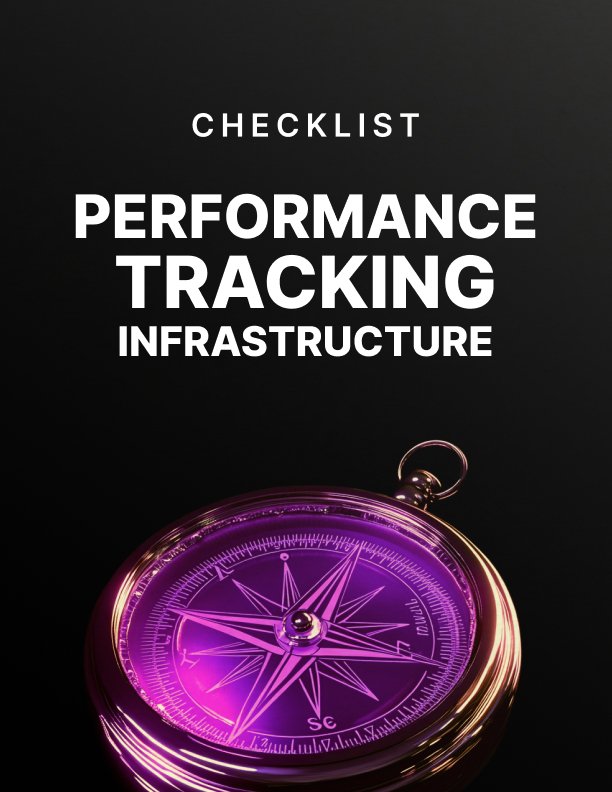 performance tracking infrastructure cover Performance Tracking Infrastructure cover