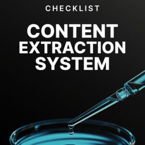 Content Extraction System cover