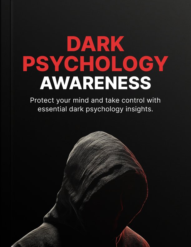 dark psychology awareness cover Dark Psychology Awareness cover