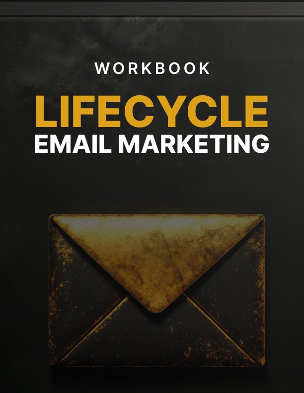 Lifecycle Email Marketing - Workbook cover