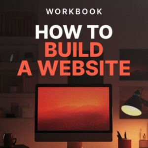 How to Build a Website - Workbook cover
