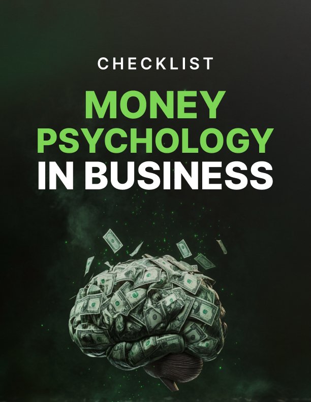 money psychology in business checklist cover Money Psychology in Business - Checklist cover