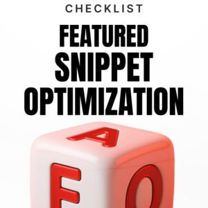 Featured Snippet Optimization cover
