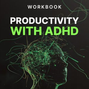 Productivity with ADHD - Workbook cover