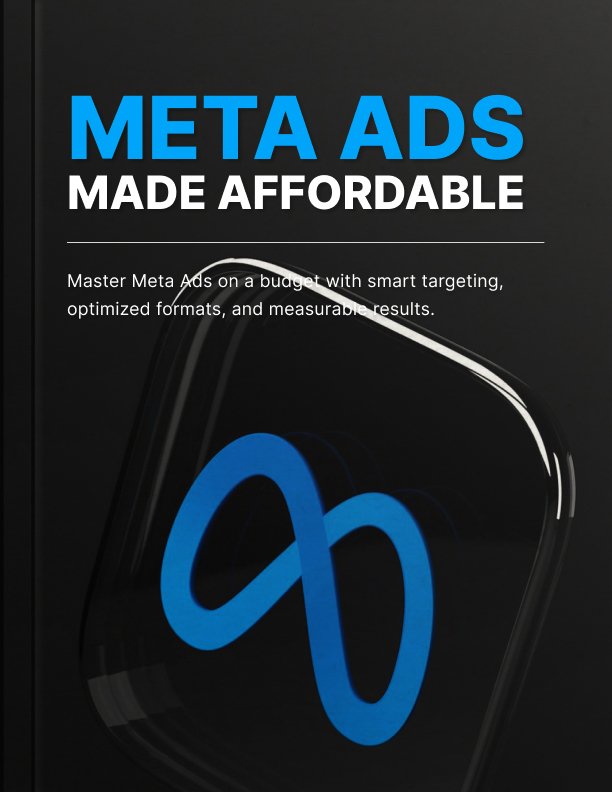 meta ads made affordable cover Meta Ads Made Affordable cover