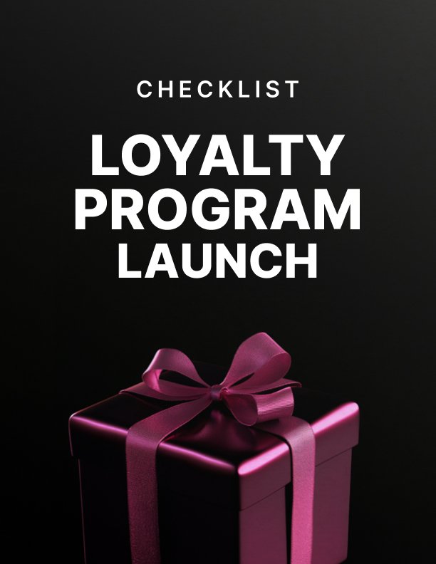 loyalty program launch cover Loyalty Program Launch cover