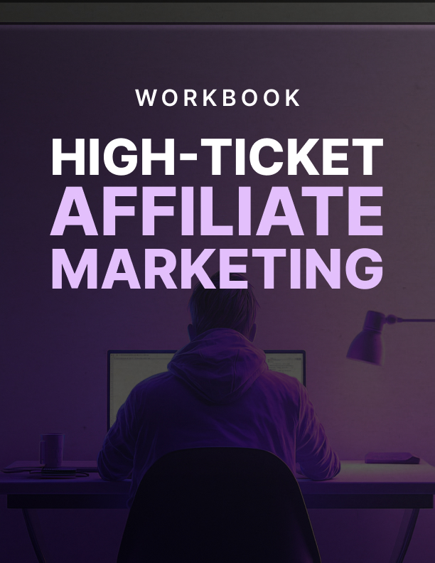High-Ticket Affiliate Marketing - Workbook cover