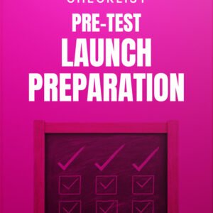 Pre-Test Launch Preparation cover