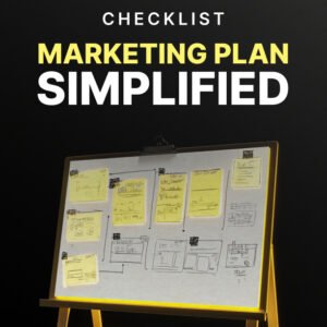 Marketing Plan Simplified - Checklist cover