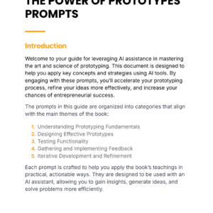 The Power of Prototypes - Prompts cover