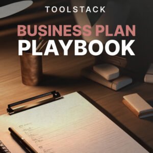 Your Business Plan Playbook - Toolstack cover