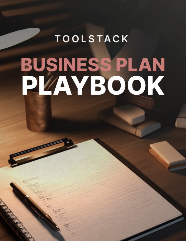 Your Business Plan Playbook - Toolstack cover