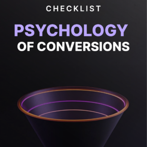 The Psychology of Conversions - Checklist cover