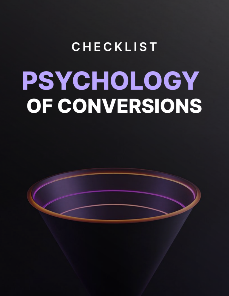 The Psychology of Conversions - Checklist cover