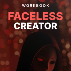 Faceless Creator - Workbook cover