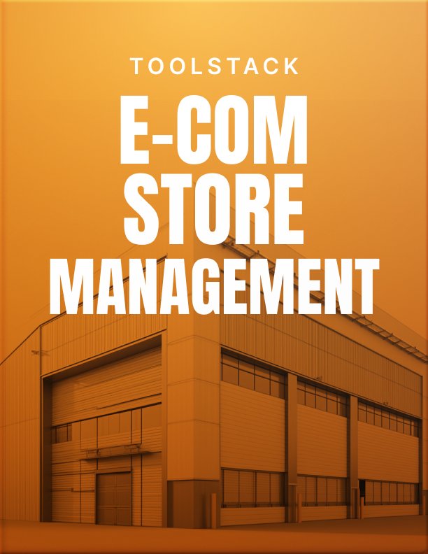 e commerce store management cover E-Commerce Store Management cover