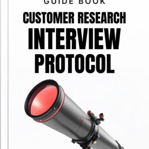 Customer Research Interview Protocol cover