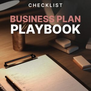 Your Business Plan Playbook - Checklist cover