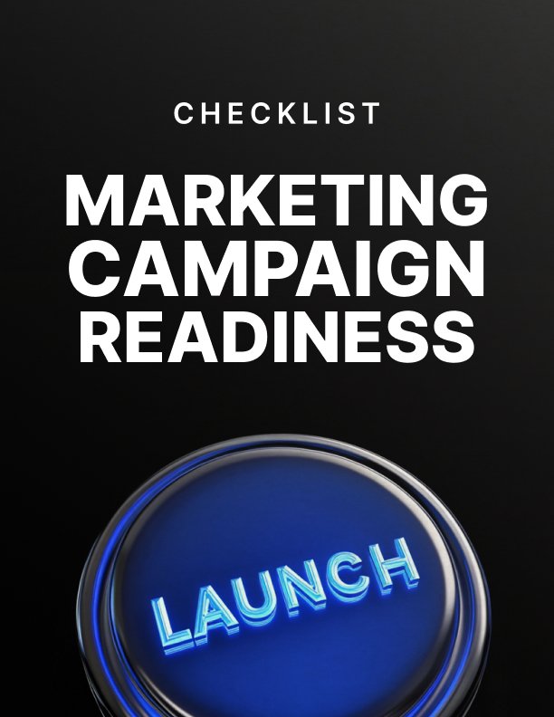 marketing campaign launch readiness cover Marketing Campaign Launch Readiness cover