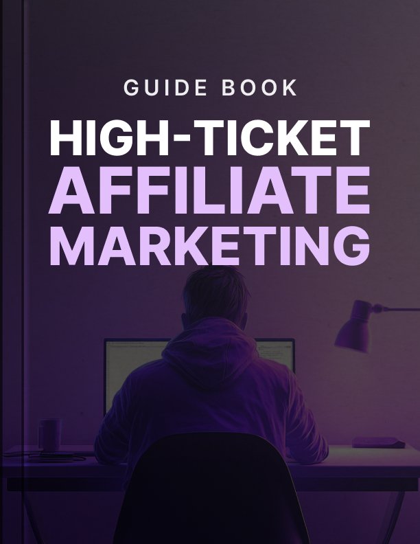 High-Ticket Affiliate Marketing - Guide cover