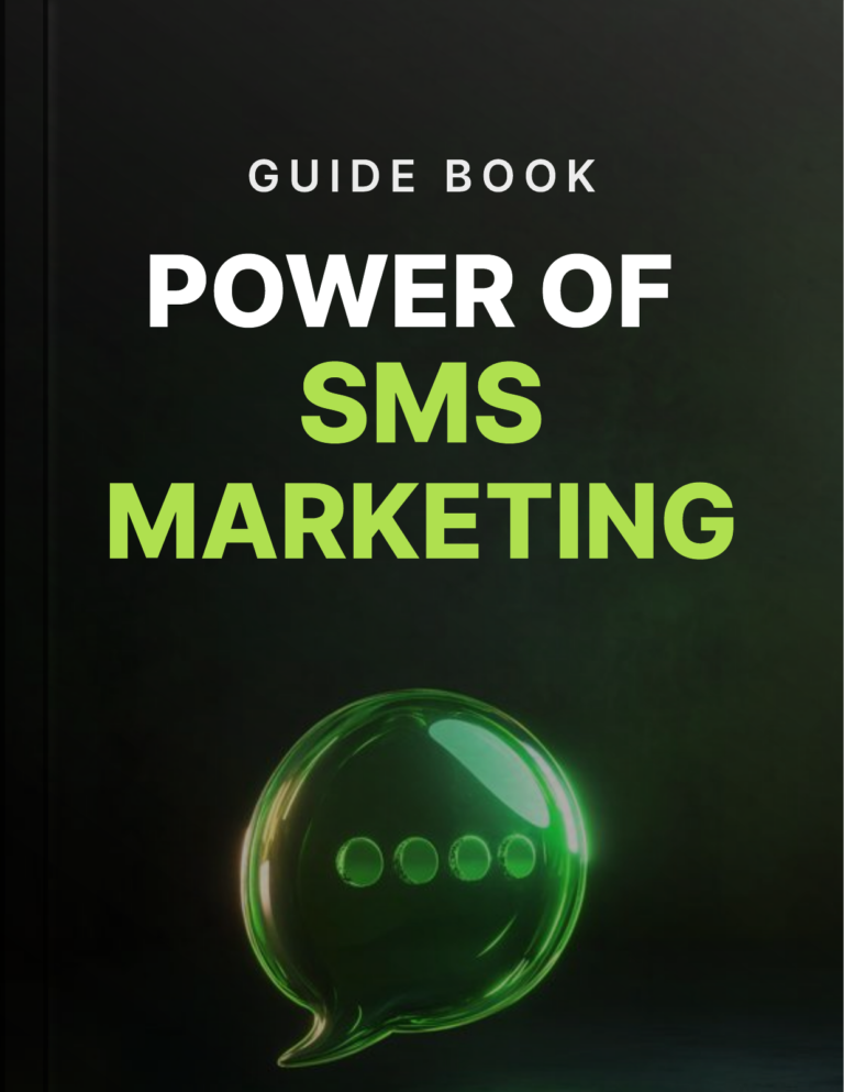Power of SMS Marketing - Guide cover