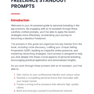 Freelance Standout Prompts cover