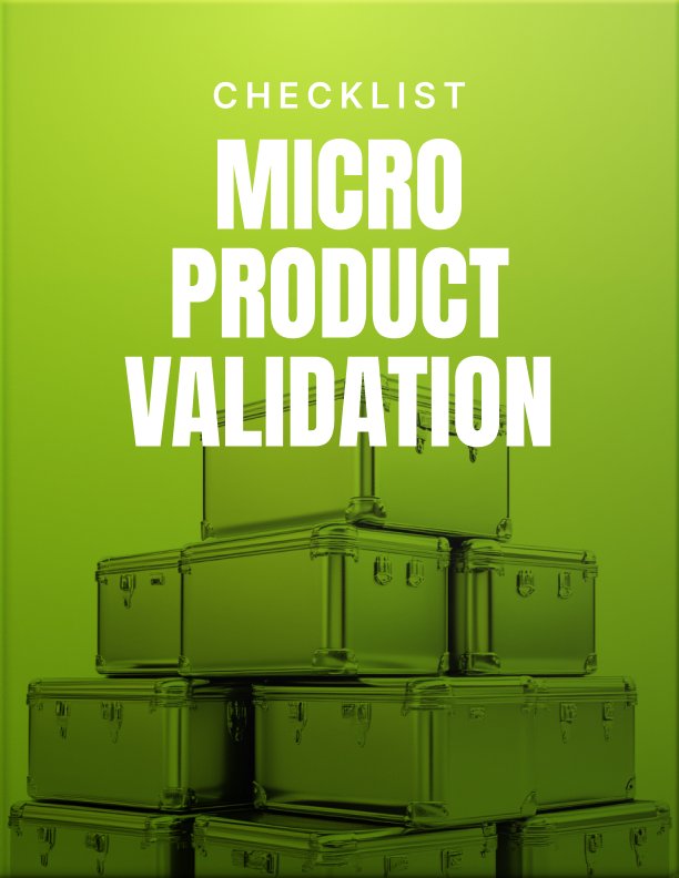 micro product validation cover Micro Product Validation cover