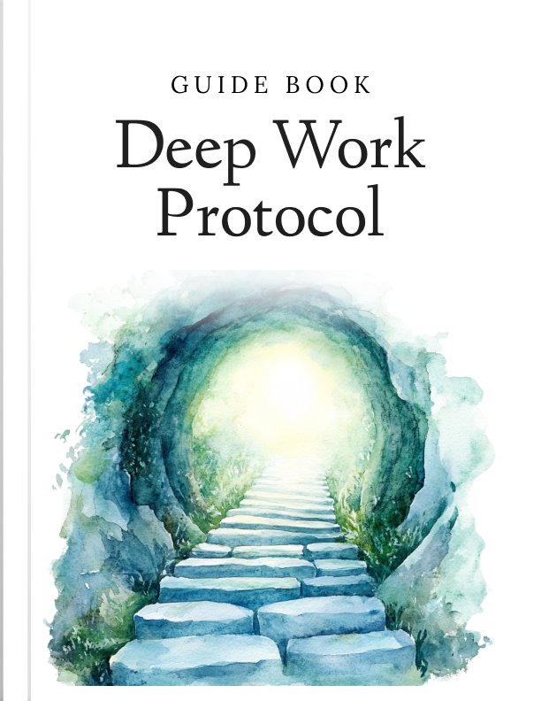 21 day deep work implementation protocol cover 21-Day Deep Work Implementation Protocol cover