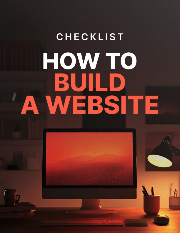 how to build a website checklist cover How to Build a Website - Checklist cover