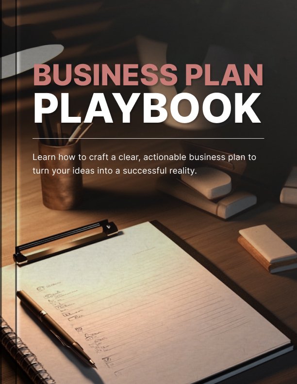 Your Business Plan Playbook cover