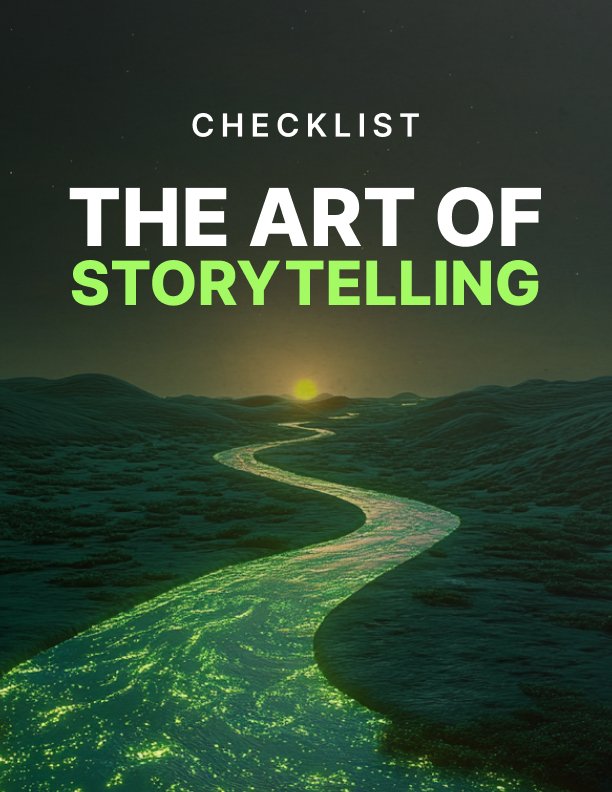The Art of Storytelling - Checklist cover