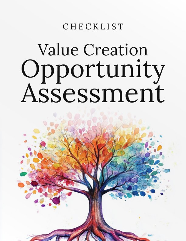 value creation opportunity assessment cover Value Creation Opportunity Assessment cover