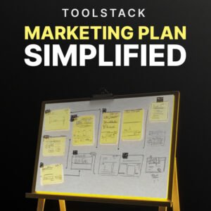 Marketing Plan Simplified - Toolstack cover