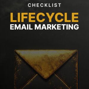 Lifecycle Email Marketing - Checklist cover