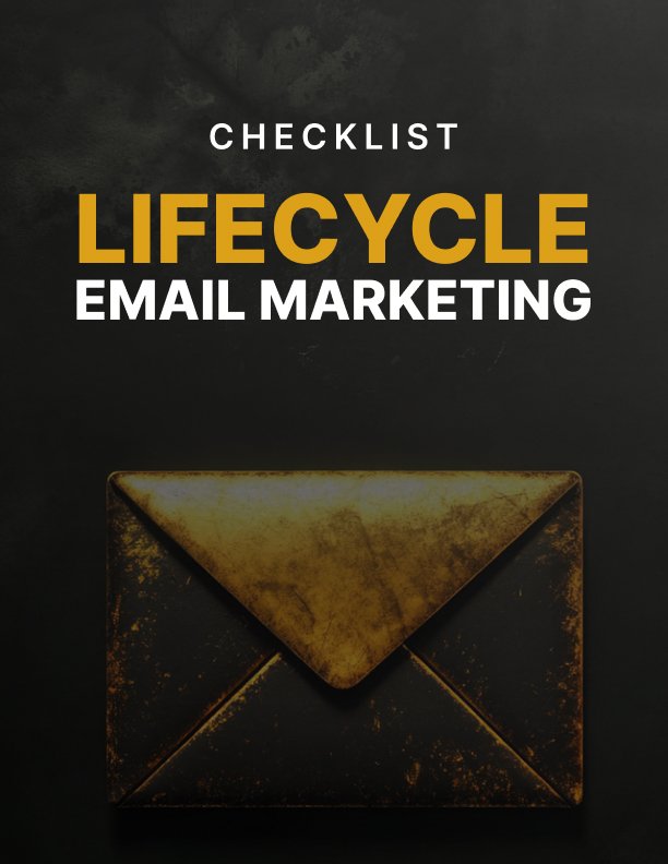 Lifecycle Email Marketing - Checklist cover