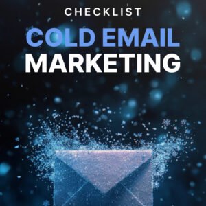 Cold Email Marketing Checklist cover