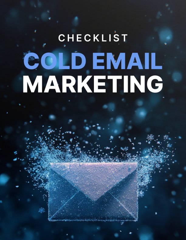 Cold Email Marketing Checklist cover
