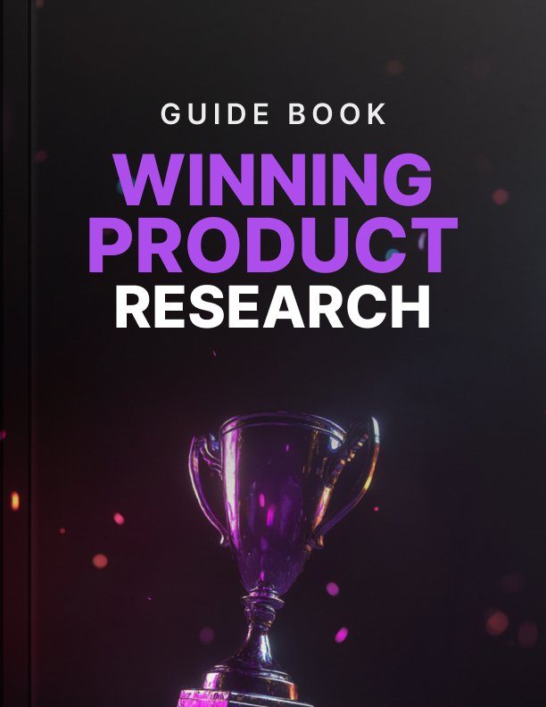winning product research guide cover Winning Product Research - Guide cover